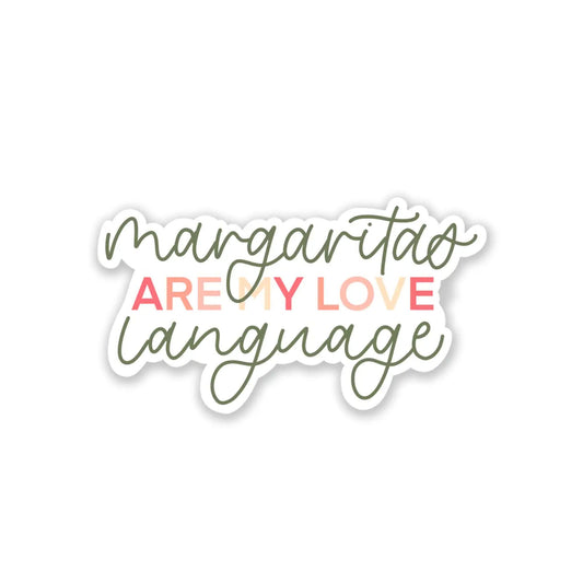 Margarita Love Language Sticker