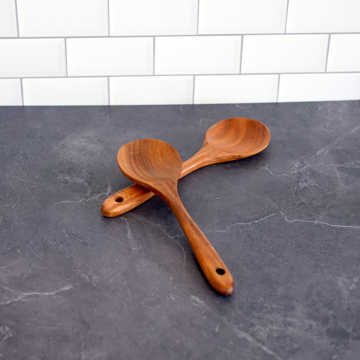 Teak Wood Cooking Utensil - Serving Spoon