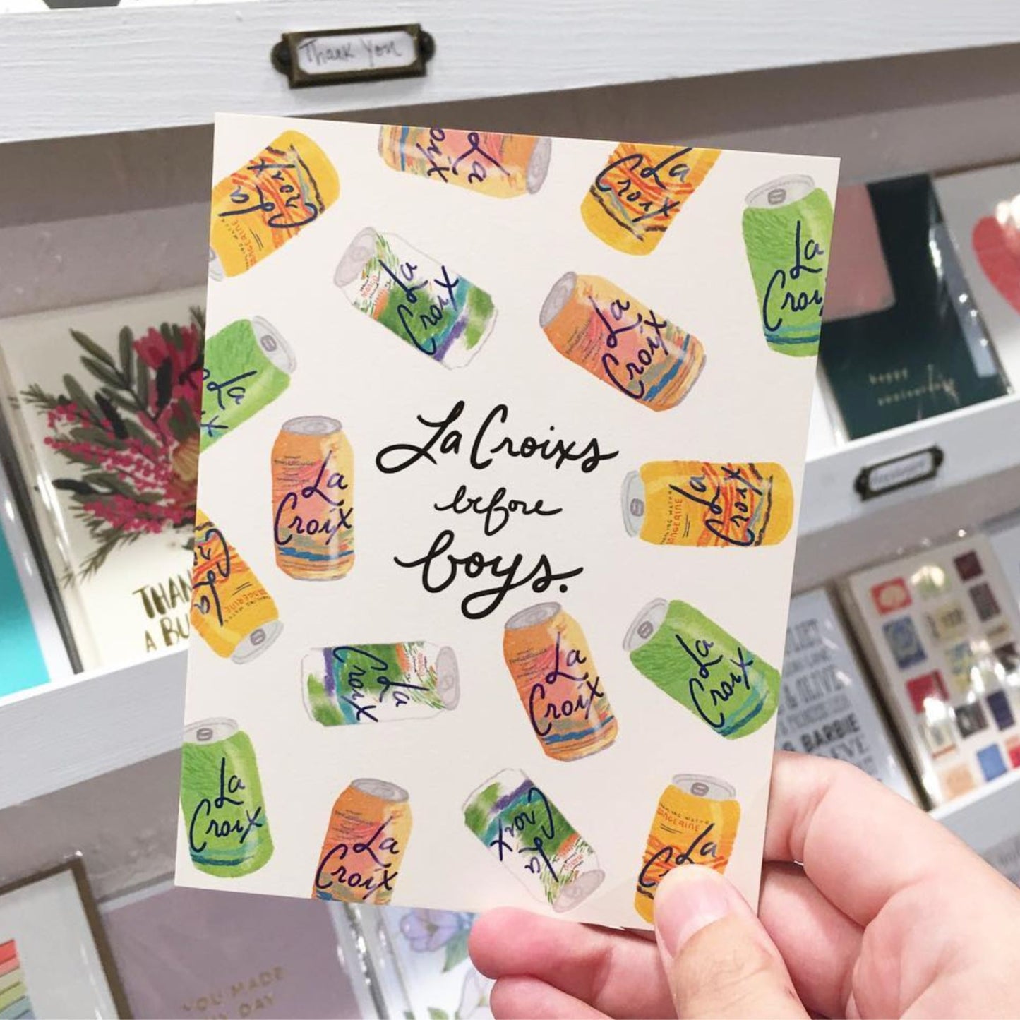 La Croixs Before Boys Greeting Card