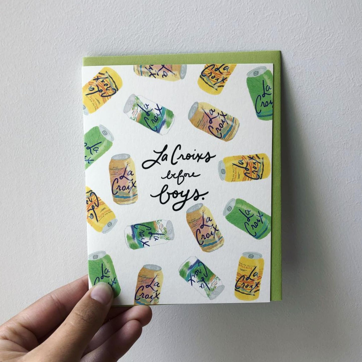 La Croixs Before Boys Greeting Card