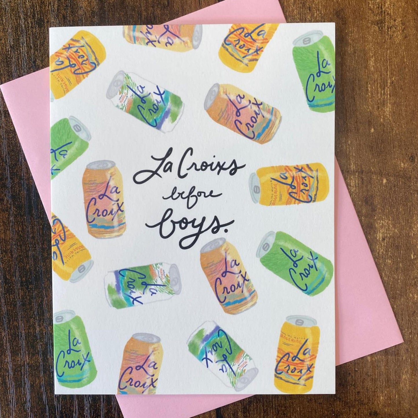 La Croixs Before Boys Greeting Card