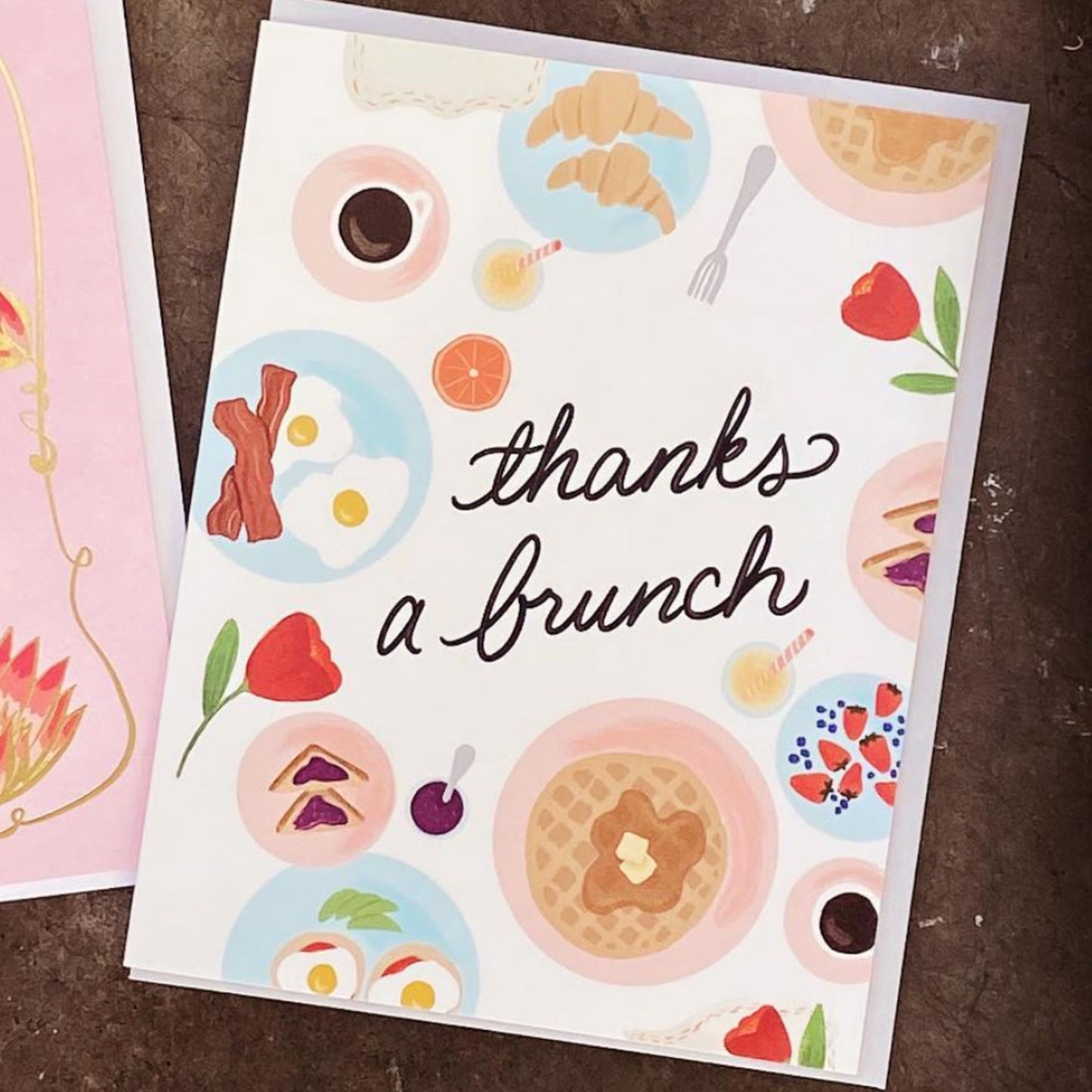 Thanks A Brunch Thank You Card
