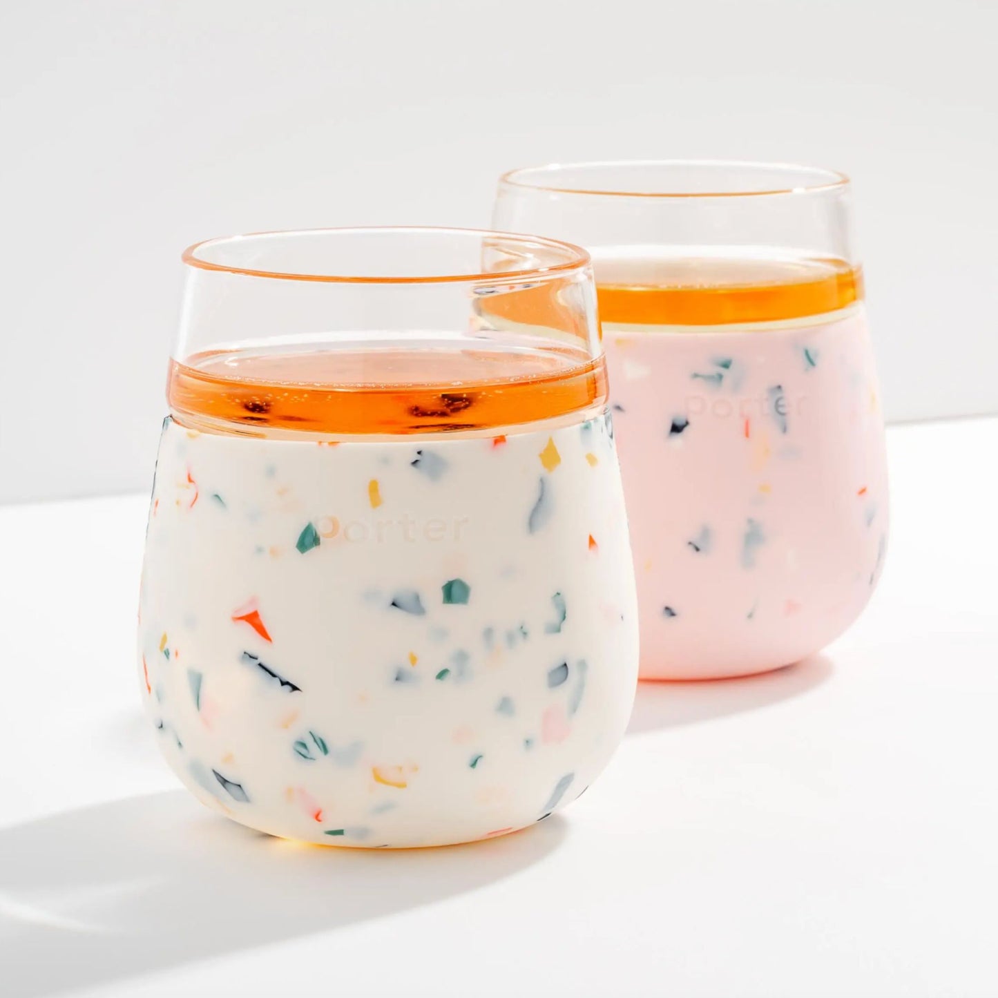 Porter To-Go Glass - Terazzo Blush