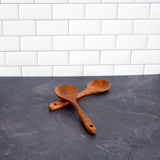 Teak Wood Cooking Utensil - Serving Spoon